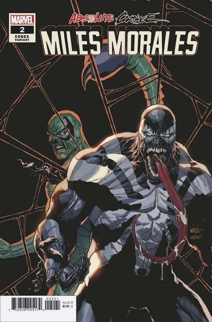 ABSOLUTE CARNAGE MILES MORALES #2 (OF 3) 1:25 Leinil Francis Yu CODEX Variant AC (09/25/2019) Marvel