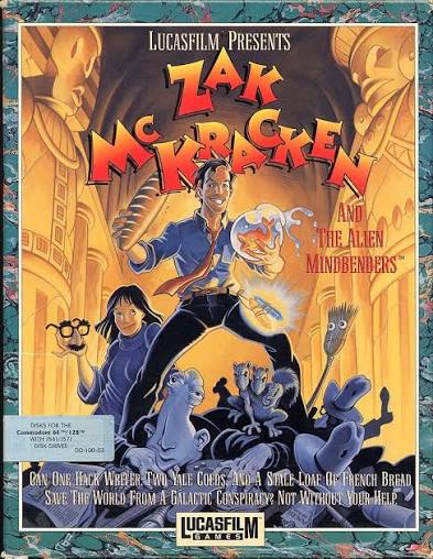 Zak McKracken and the Alien Mind Benders (Commodore 64/128)
