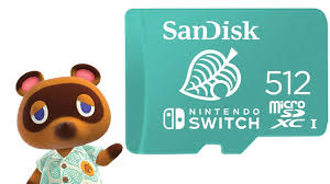 Nintendo Switch Console Animal Crossing: New Horizons Edition with 512gb Animal Crossing SD card (Nintendo Switch)
