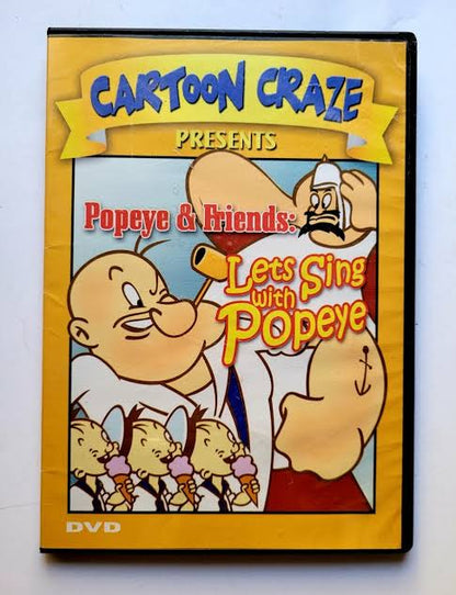 Cartoon Craze: Popeye and Friends Let's Sing with Popeye (DVD)