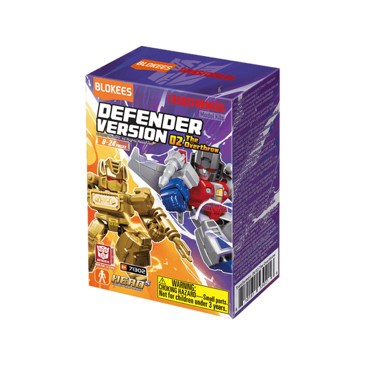 Blokees Figures Transformers Defender Version 02 The Overthrow (Toys)
