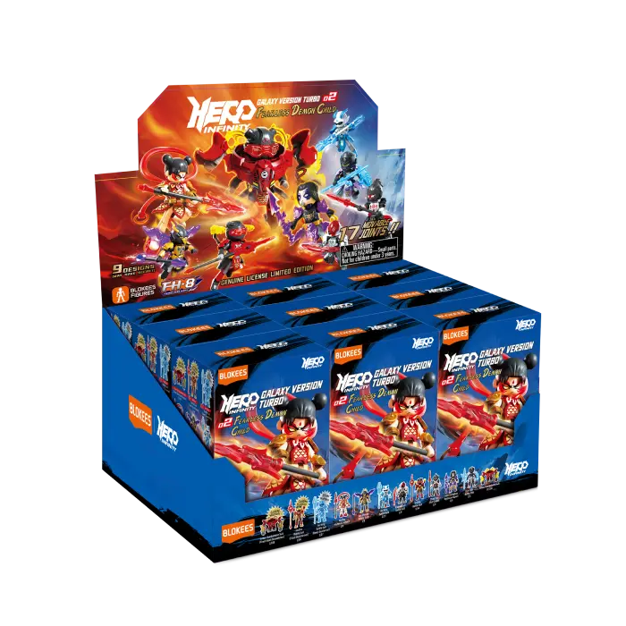 Blokees - Herospire - Galaxy Version Turbo - 02: Fearless Demon Child Model Kit (Toys)