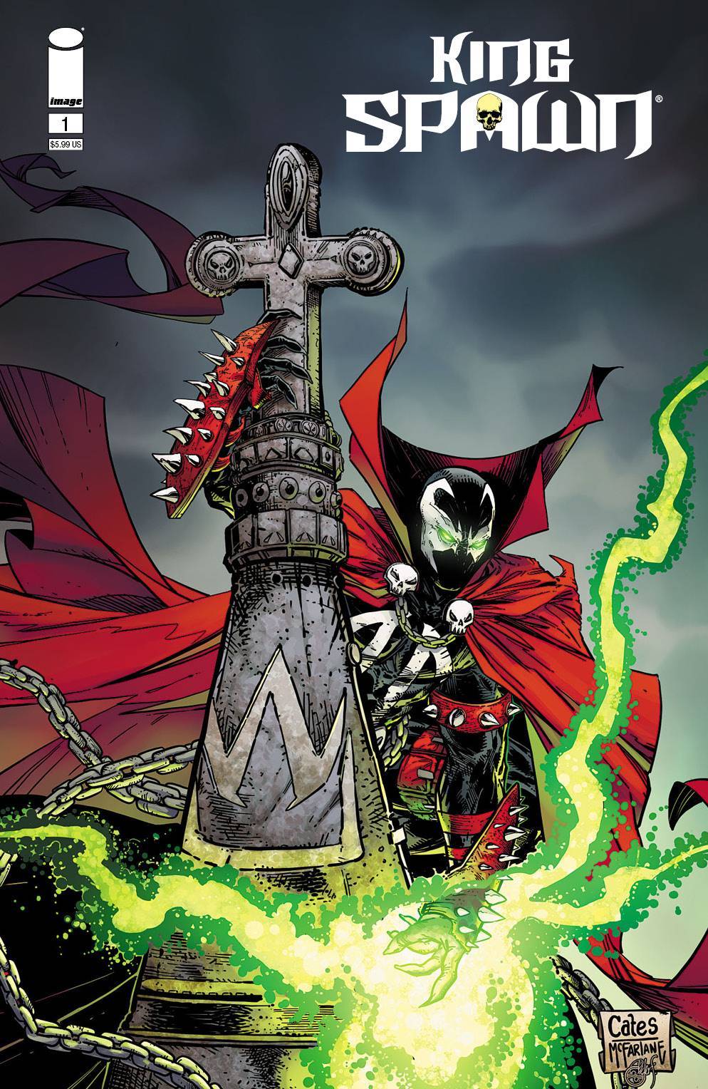 King Spawn #1 G Donny Cates Variant (08/25/2021) Image