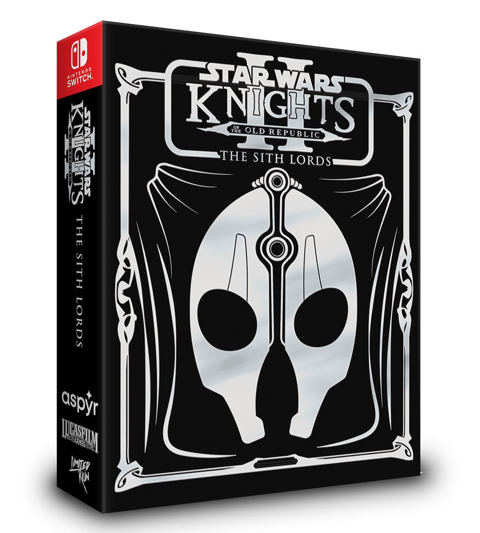 Star Wars Knights of the Old Republic II: The Sith Lords Master Edition game + Master Edition Strategy Guide (Limited Run Games #158) (Nintendo Switch)
