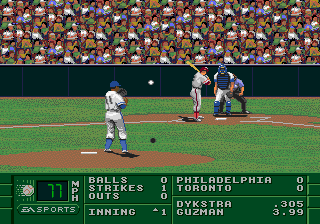 La Russa Baseball 95 (Sega Genesis)