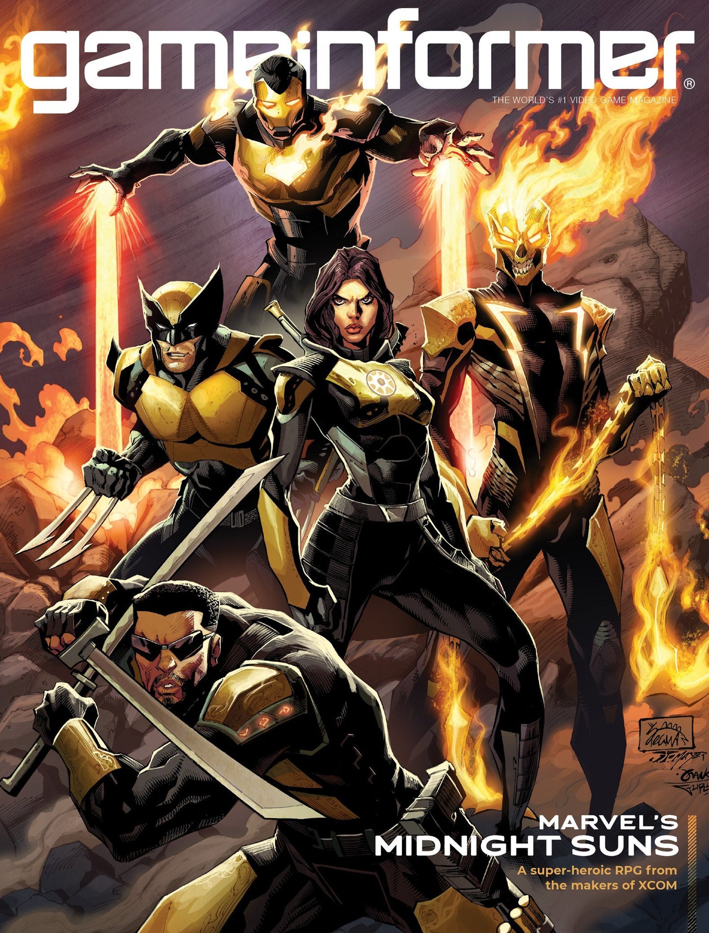 Game Informer #339: Marvel's Midnight Suns [Newstand Copy] (Books)