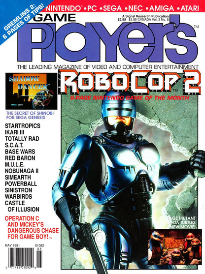 Game Players: May 1991 Volume 3 Issue 5 [Subscriber Issue] (Books)