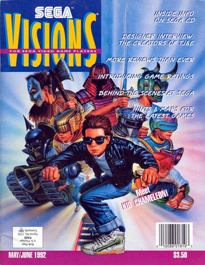 Sega Visions May 1992 Vol. 1 Issue #8 (Books)