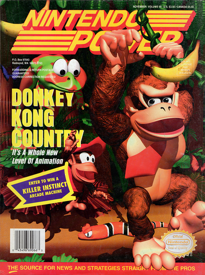 Nintendo Power November 1994 Volume 66 (Books)