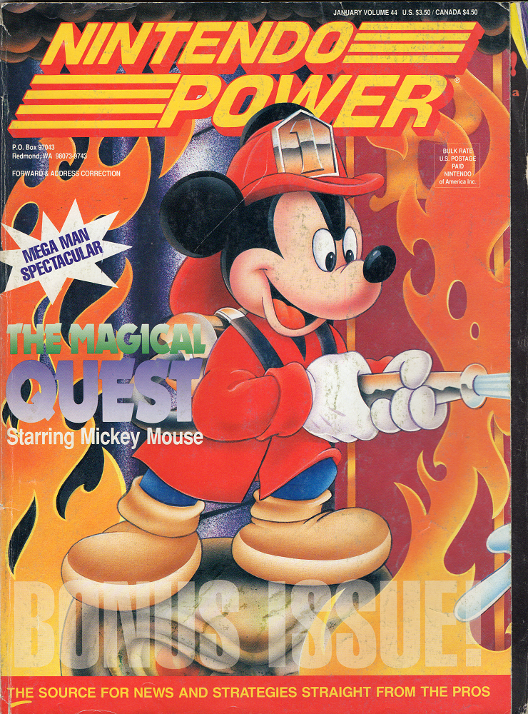 Nintendo Power January 1993 Volume 44 (Books)