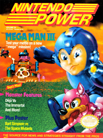 Nintendo Power January 1991 Volume 20 (Books)
