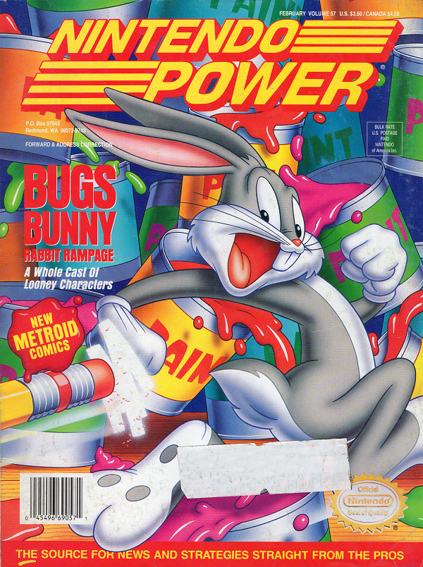 Nintendo Power Feburary 1994 Volume 57 (Books)