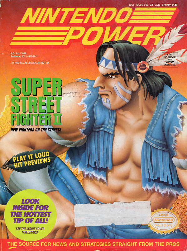 Nintendo Power July 1994 Volume 62 (Books)