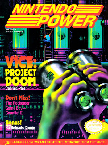Nintendo Power Mayo de 1991 Volumen 24 (Libros)