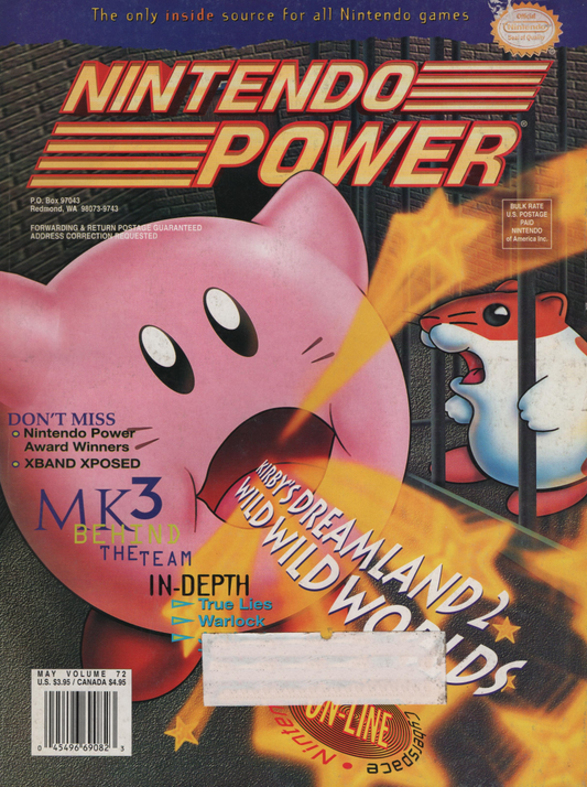 Nintendo Power May 1995 Volume 72 (Books)