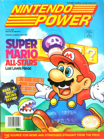 Nintendo Power September 1993 Volume 52 (Books)