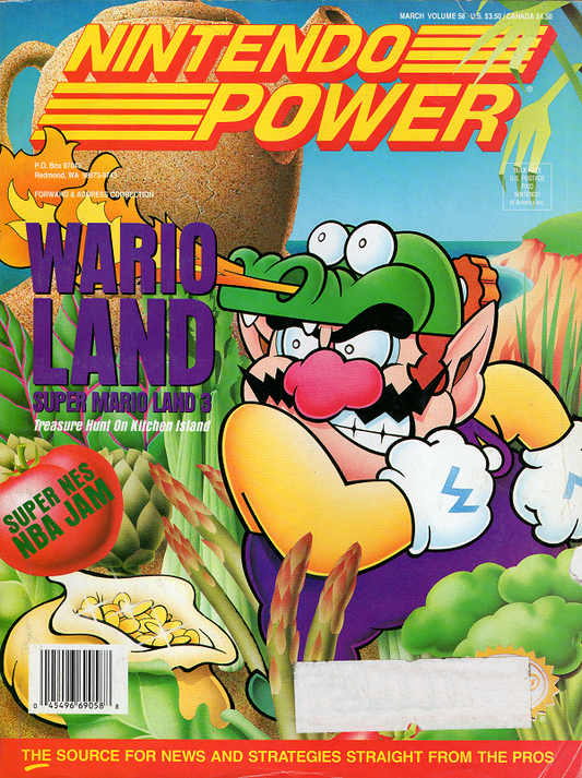 Nintendo Power March 1994 Volume 58 (Books)