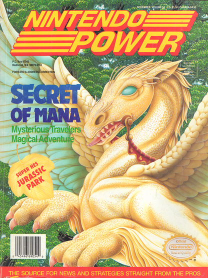 Nintendo Power November 1993 Volume 54 (Books)