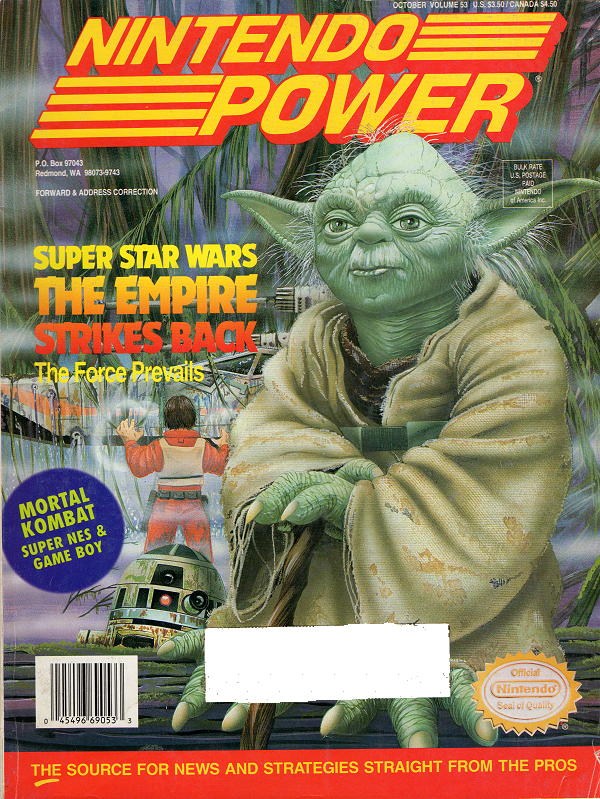 Nintendo Power October 1993 Volume 53 (Books)