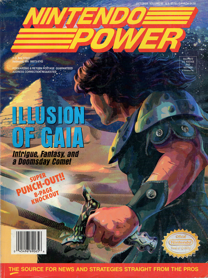 Nintendo Power October 1994 Volume 65 (Books)