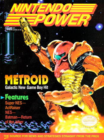 Nintendo Power December 1991 Volume 31 [Subscriber Edition] (Books)