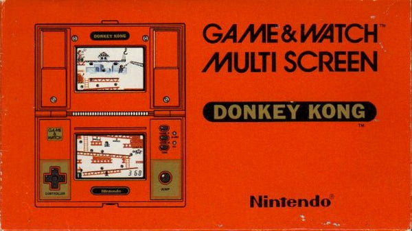 Nintendo Game & Watch MULTI SCREEN Donkey Kong Complete w