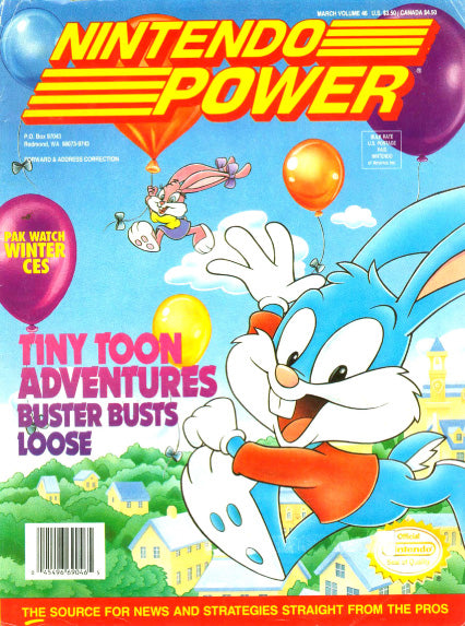 Nintendo Power March 1993 Volume 46 (Books)