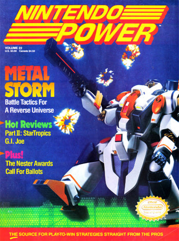 Nintendo Power Marzo de 1991 Volumen 22 (Libros)