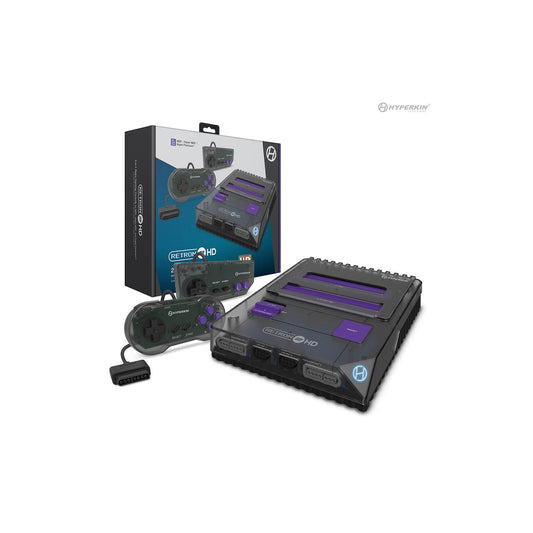 Hyperkin RetroN2 HD NES+SNES Space Black Console (Hyperkin)