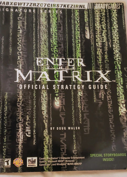 Enter The Matrix Bundle [Game + Strategy Guide] (Xbox)