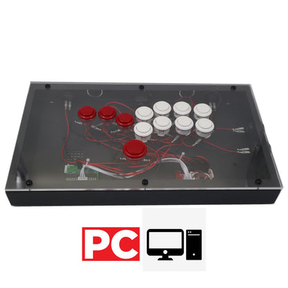 RAC-J800B All Buttons Leverless Arcade Joystick Fight Stick For PS5/PS4/PS3/Xbox/PC