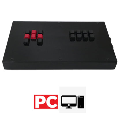 RAC-J800KK-8D 8 Directions Mechanical Keyboard Arcade Joystick WASD Fightstick For PS4/PS3/Xbox/PC