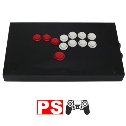 RAC-J800B All Buttons Leverless Arcade Joystick Fight Stick For PS5/PS4/PS3/Xbox/PC