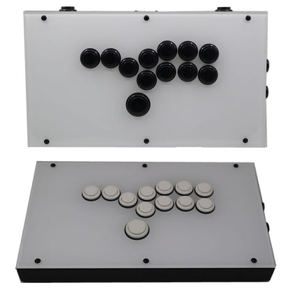 RAC-J800B All Buttons Arcade Joystick Fight Stick For PS4/PS3/Xbox/PC White/Black