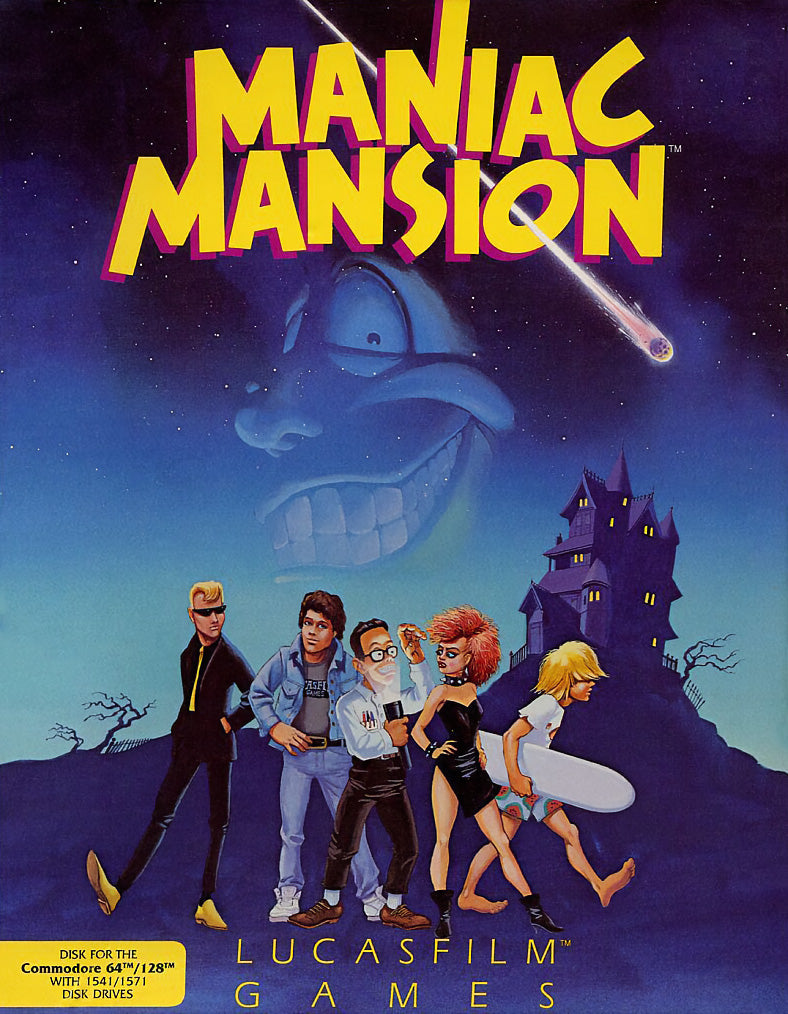 Maniac Mansion (Commodore 64/128)