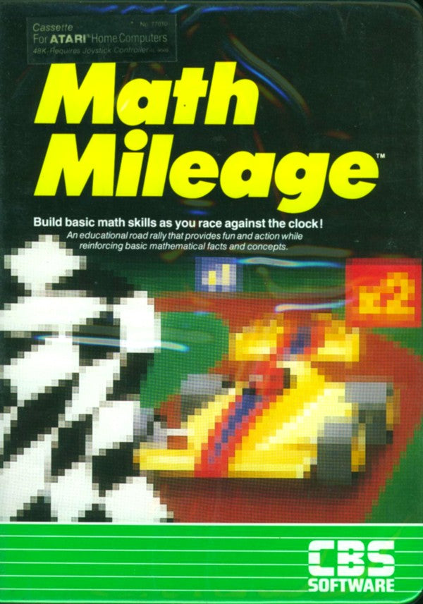 Math Mileage (Atari 400/800)
