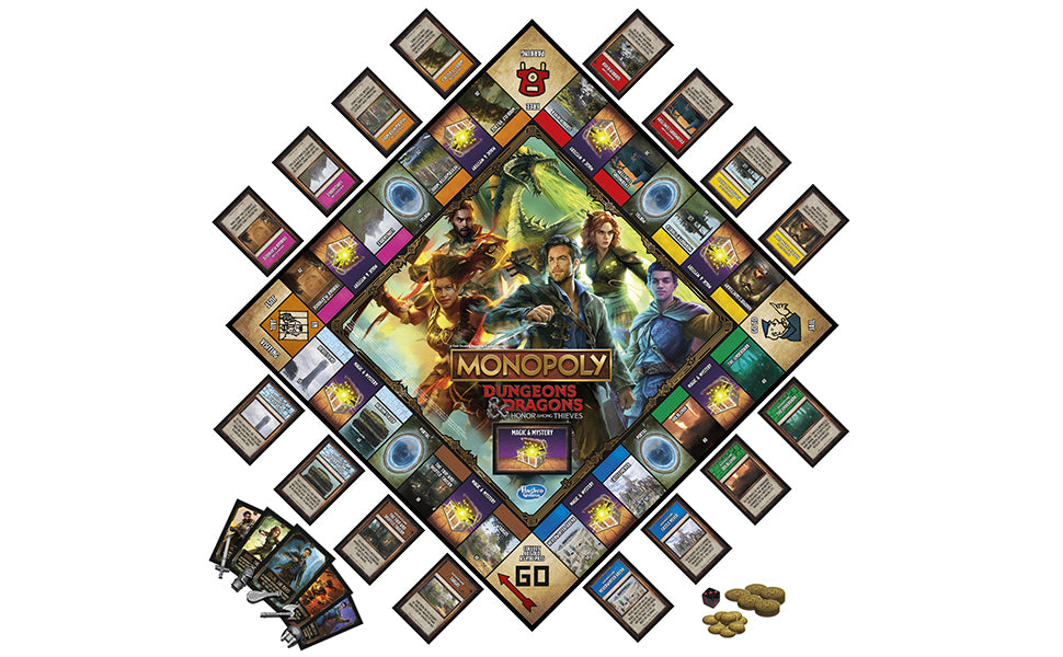 Monopoly Dungeons & Dragons: Honor Among Thieves (Toys)