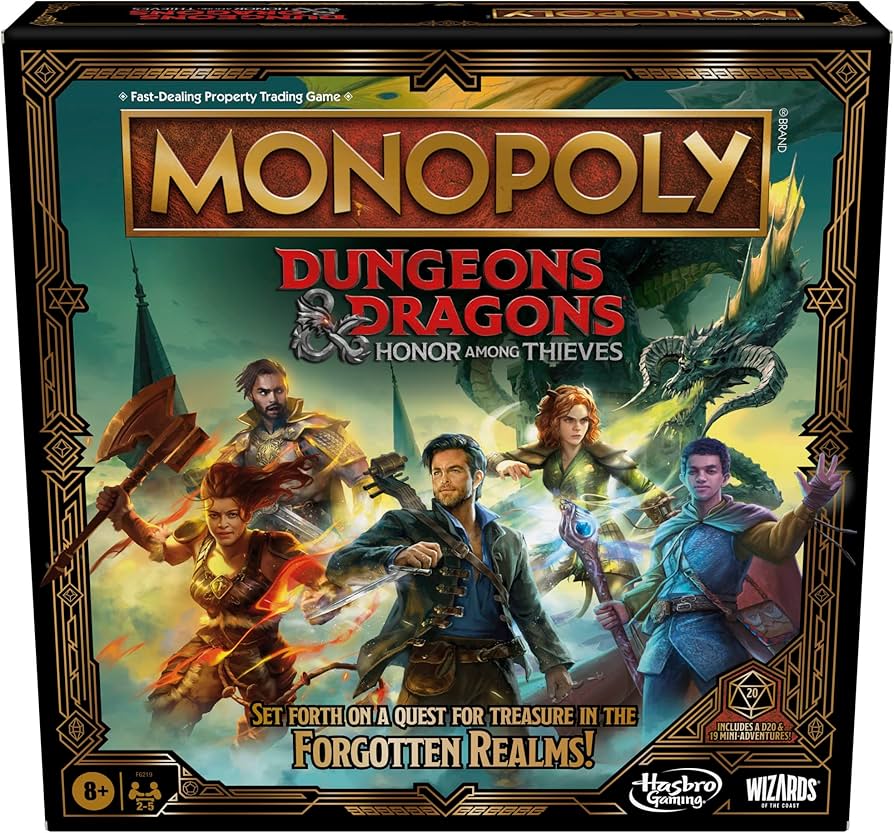 Monopoly Dungeons & Dragons: Honor Among Thieves (Toys)