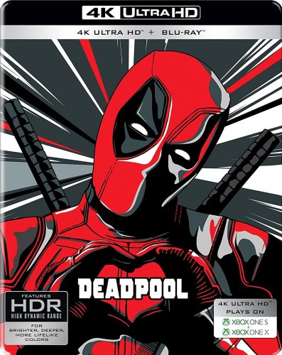 Deadpool 4k UltraHD + Blu-Ray Steel book (4kUltraHD + Blu-Ray) (Pre-Owned)