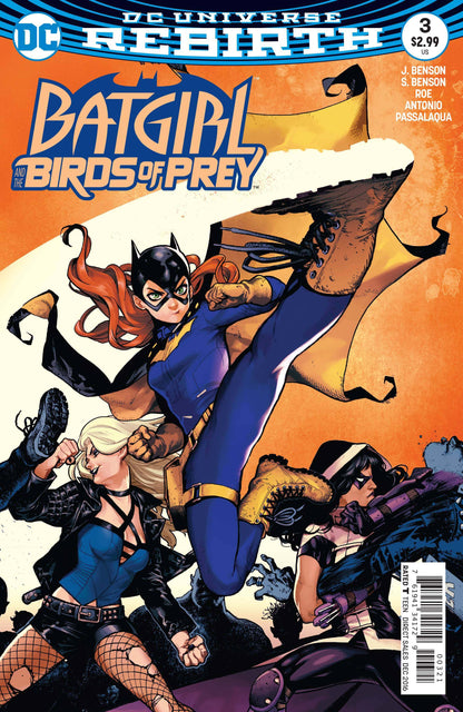 Batgirl Birds of Prey 3 Cover B DC Rebirth 2016