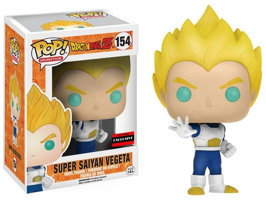 POP! 154: Dragonball Z Super Saiyan Vegeta (Funko)