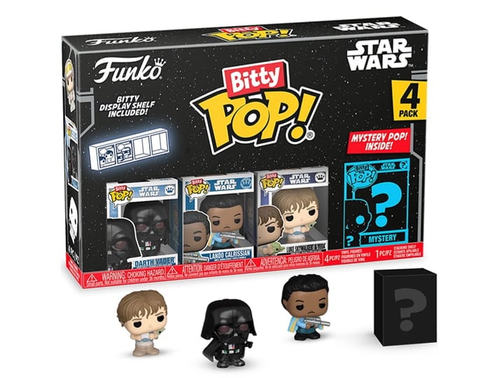 FUNKO Bitty POP!: Star Wars: The Empire Strikes Back S2 - Vader 4-Pack (Toys)