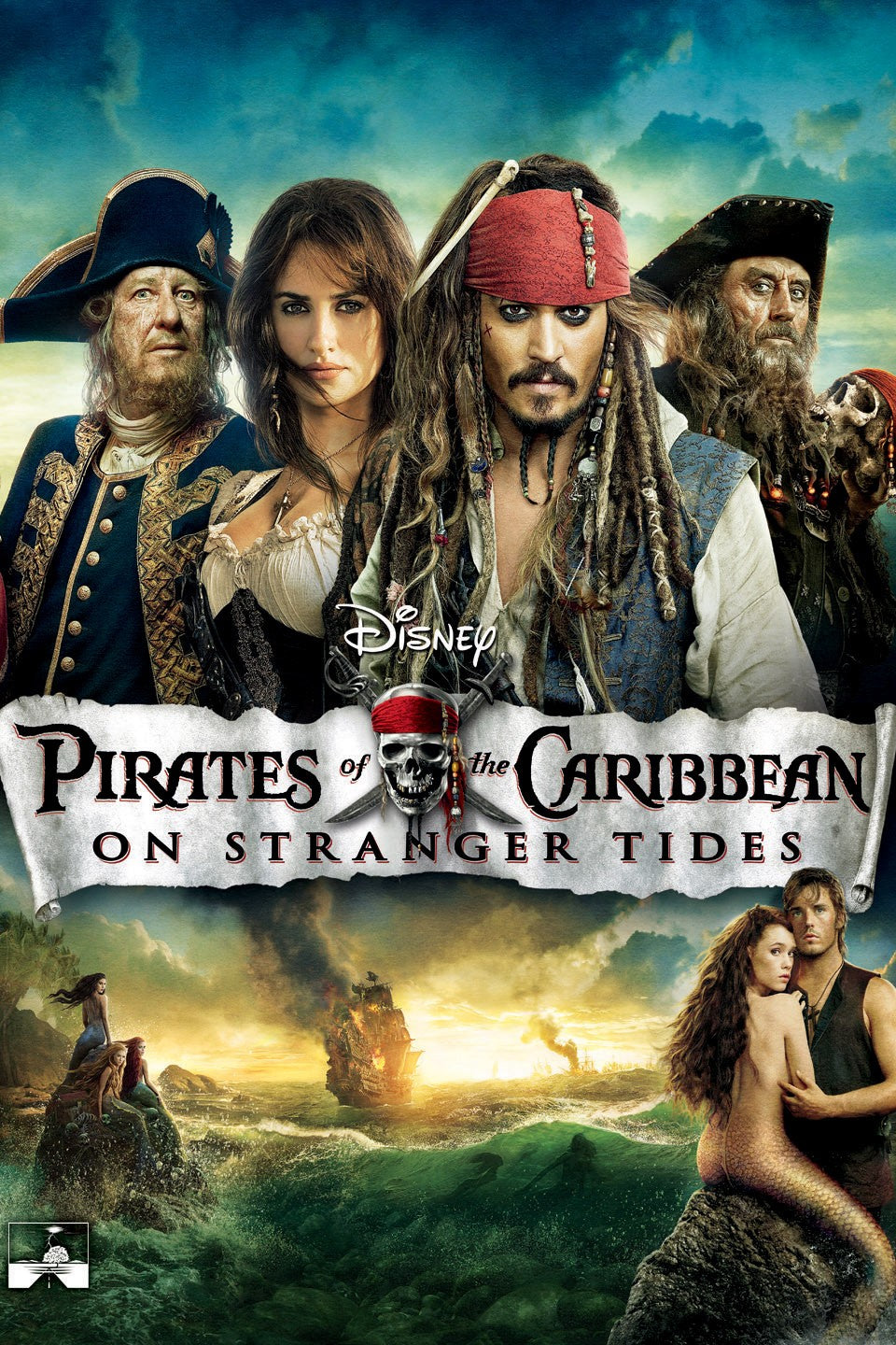 Pirates of the Caribbean: On Stranger Tides Widescreen (DVD) (Pre-Owned)