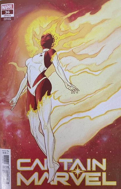 Captain Marvel #36 B Patrick Zircher Spoiler Variant (01/26/2022) Marvel
