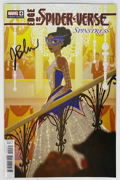Edge Of Spider-Verse #4 B Helen Chen SIGNED Jordan Blum