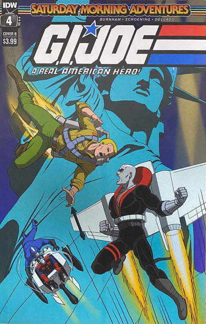 Gi Joe Saturday Morning Adventures #4 (Of 4) B Larry Houston Variant (06/15/2022) Idw
