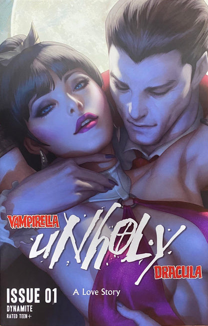 Vampirella Dracula Unholy #1 W 1:11 Stanley Lau Artgerm Sneak Peek Variant (12/15/2021) Dynamite