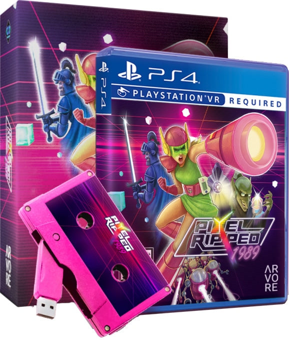 Pixel Ripped 1989 Pink Cassette Edition (Playstation 4)