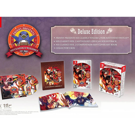 Prinny Presents: NIS Classics Volume 2: Makai Kingdom: Reclaimed and Rebound / Z.H.P. (Nintendo Switch)