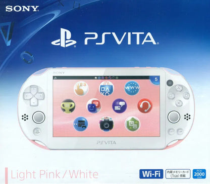 PS Vita Console Light Pink/White PCH-2000 [Japan Import] (PlayStation Vita)